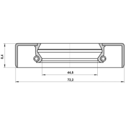 Joint d'arbre de différentiel FEBEST 95GDW-46720813C pour KIA BORREGO FEBEST