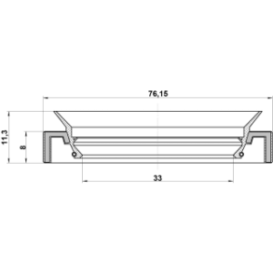Joint d'huile d'arbre de transmission FEBEST 95HAY-35760813R pour HONDA 91205-P4V-003 FEBEST