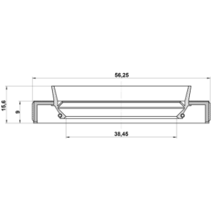 Joint d'huile d'arbre de transmission FEBEST 95HBY-40560916R pour TOYOTA, LEXUS 90311-40010 FEBEST