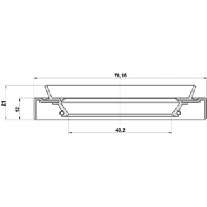Joint d'huile d'arbre de transmission FEBEST 95HDS-42761221R pour NISSAN, INFINITI 38189-C7021 FEBEST