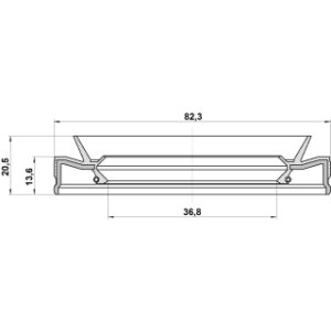 Joint d'huile d'arbre de transmission FEBEST 95HES-38821420X pour NISSAN, INFINITI 40227-EA000 FEBEST
