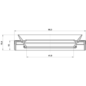 Joint d'huile d'arbre de transmission FEBEST 95MEY-43901015C pour BMW 33107564416 FEBEST