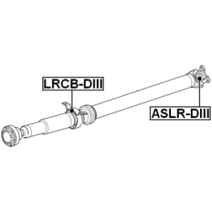Joint de cardan FEBEST ASLR-DIII pour arbre de transmission LAND ROVER DISCOVERY, RANGE FEBEST