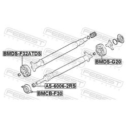 Palier central d'arbre de transmission FEBEST BMCB-F30 pour BMW OE 26108605231 FEBEST