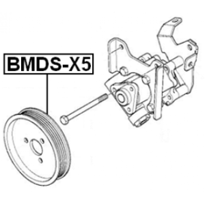 Poulie de pompe de direction assistée FEBEST BMDS-X5 pour BMW 32421740858 FEBEST