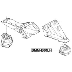Support moteur FEBEST BMM-E60LH pour BMW Série 5, référence OE 22116769285 FEBEST