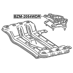 Support FEBEST (AT) BZM-2054WDR pour MERCEDES 2052402500 FEBEST
