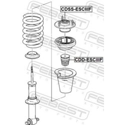Tampon de suspension en caoutchouc FEBEST CDD-ESCIIIF pour CADILLAC et plus encore... FEBEST