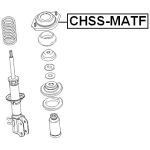 Support d'amortisseur avant FEBEST CHSS-MATF pour DAEWOO MATIZ FEBEST