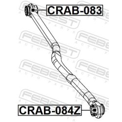Support de bras de suspension arrière FEBEST CRAB-083 pour JEEP FEBEST