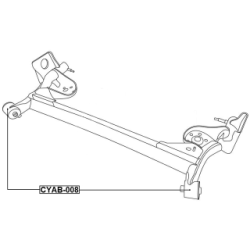 Bague d'essieu FEBEST CYAB-008 pour CHERY X1 S18D3301020 FEBEST