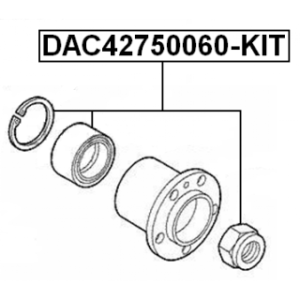 Roulement de roue avant FEBEST DAC42750060-KIT pour PEUGEOT et autres... FEBEST