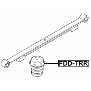 Butée de suspension arrière FEBEST FDD-TRR pour FORD TRANSIT FEBEST