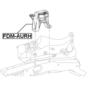Support moteur droit FEBEST (hydraulique) FDM-AURH pour FORD FOCUS FEBEST
