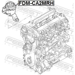 Support moteur FEBEST FDM-CA2MRH pour FORD, VOLVO OE 1417256 FEBEST