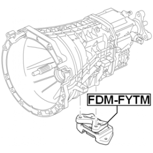 Support de transmission FEBEST FDM-FYTM pour FORD TRANSIT FEBEST