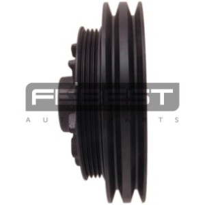 Poulie de vilebrequin FEBEST HYDS-D4BH pour HYUNDAI, KIA 23124-42020 FEBEST