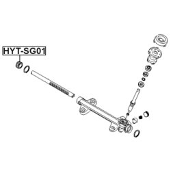 Bagues d'arbre FEBEST HYT-SG01 pour HYUNDAI, KIA OE 56521-3X000 FEBEST