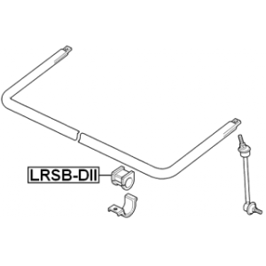 Silentbloc de barre stabilisatrice FEBEST LRSB-DII pour LAND ROVER DISCOVERY FEBEST