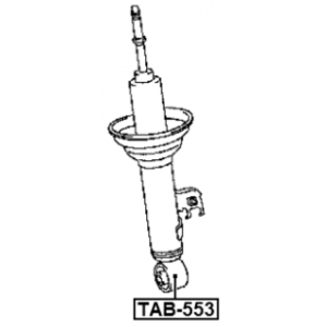 Bague d'amortisseur avant FEBEST TAB-553 pour TOYOTA INNOVA FEBEST