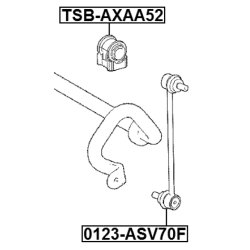 Support de barre stabilisatrice FEBEST TSB-AXAA52 pour TOYOTA OE 48815-06260 FEBEST