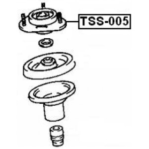 Support d'amortisseur avant FEBEST TSS-005 pour TOYOTA 48609-20310 FEBEST