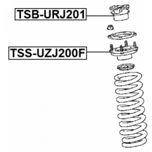 Support d'amortisseur avant FEBEST TSS-UZJ200F pour TOYOTA, LEXUS LX, LAND FEBEST
