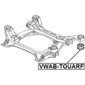 Silentbloc de berceau moteur FEBEST VWAB-TOUARF pour VW, AUDI Q7, TOUAREG FEBEST