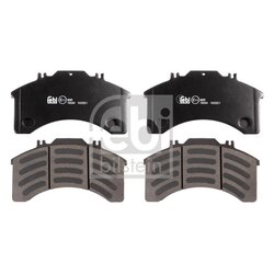 Disc Brake Pad Set FEBI 16594 OE Ref 000190 6170