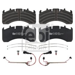 Disc Brake Pad Set FEBI 16780 OE Ref 74 21 488 190