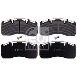 Disc Brake Pad Set FEBI 16906 OE Ref 21352573