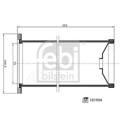 Air Filter FEBI 181994 OE Ref 0008015 449