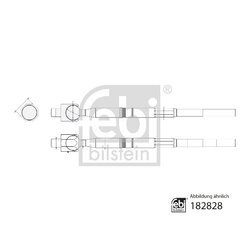 Inner Tie Rod FEBI 182828 OE Ref 8-98165-055-0