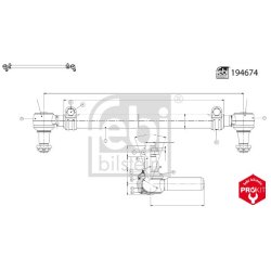 Centre Rod Assembly FEBI 194674 OE Ref 81466106832
