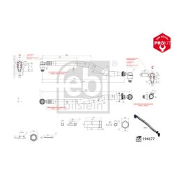 Centre Rod Assembly FEBI 194677 OE Ref 1715650