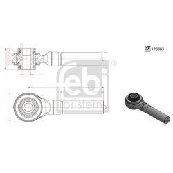 Tie Rod End FEBI 196585 OE Ref 0019964145