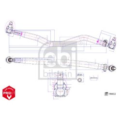 Centre Rod Assembly FEBI 196632 OE Ref 2723123