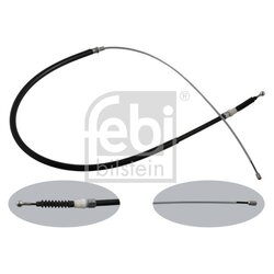 Handbrake Cable FEBI 36347 OE Ref 1T0 609 721 L