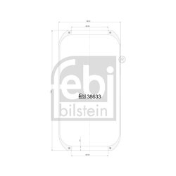 Air Suspension Bellow FEBI 38633 OE Ref 0 0473 8008