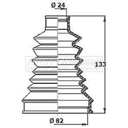 Cv Joint Boot Kit FIRST LINE FCB2226R