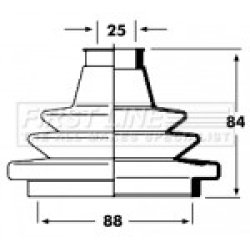 Cv Joint Boot Kit FIRST LINE FCB2353