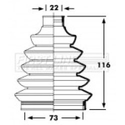 Cv Joint Boot Kit FIRST LINE FCB2359 OE Ref 46308338 SK1