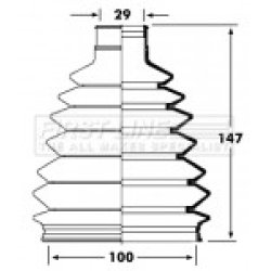 Cv Joint Boot Kit FIRST LINE FCB2362