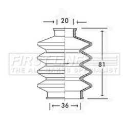 Cv Joint Boot Kit FIRST LINE FCB2423