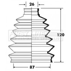 Cv Joint Boot Kit FIRST LINE FCB6011 OE Ref GJ0122530