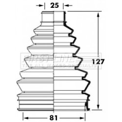 Cv Joint Boot Kit FIRST LINE FCB6021 OE Ref MR336590