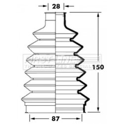 Cv Joint Boot Kit FIRST LINE FCB6023 OE Ref MR110859
