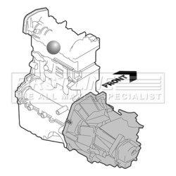 Engine Mount FIRST LINE FEM3586 OE Ref 50810-SDA-E01 FIRST LINE