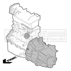 Engine Mount FIRST LINE FEM3873 OE Ref 1J0 199 851 N FIRST LINE