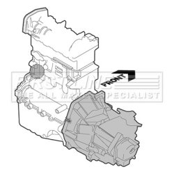 Engine Mount FIRST LINE FEM4083 OE Ref 21830-2D050 FIRST LINE